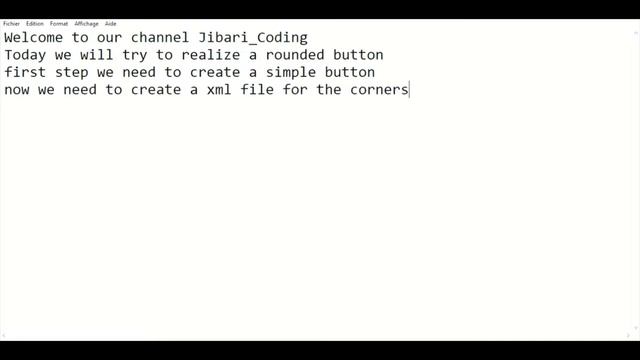 Easy Rounded Buttons - Android Studio Tutorial