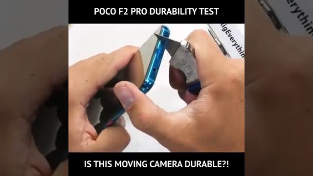 Poco F2 Pro Durability test- is the moving camera durable смотреть онлайн