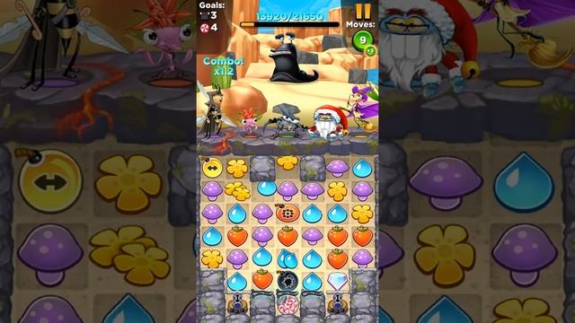 Best Fiends 1299 walkthrough ios android gameplay HD let's Play смотреть онлайн