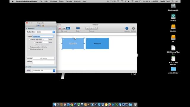 Studiocode Tutorials | 3.17 Code Window - Naming a Button смотреть онлайн