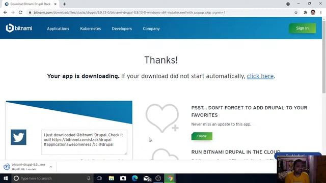 HOW TO INSTALL DRUPAL8 SITE ON YOUR LOCALHOST BY USING BITNAMI STACK DEVELOPER TOOL #Drupal8