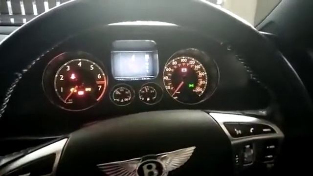 Bentley Supersport Start up in proper steps смотреть онлайн
