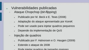 Aula de segurança em redes sem fio