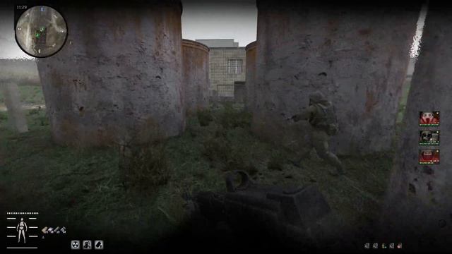 S.T.A.L.K.E.R. Anomaly 1.5.1 Redux 1.0. Путь на ЧАЭС. Саркофаг. Монолит. Вылет.
