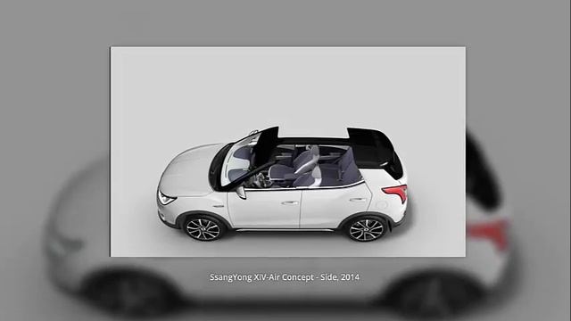 SsangYong XIV-Air Concept 2014 On International Motor Shows