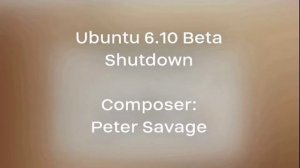 All Ubuntu Linux startup and shutdown sounds