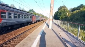 ЭД4М 0062 с сообщением №6966 Тула(Московский вокзал) - Серпухов.