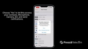 How to Install Bria Mobile on an iPhone by Press8 Telecom
