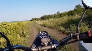 Покатушки на мотоцикле Урал
