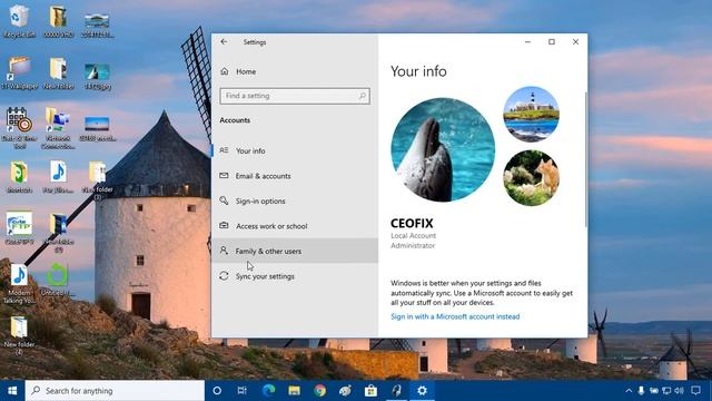 Change Your User Account Picture in Windows 10 смотреть онлайн