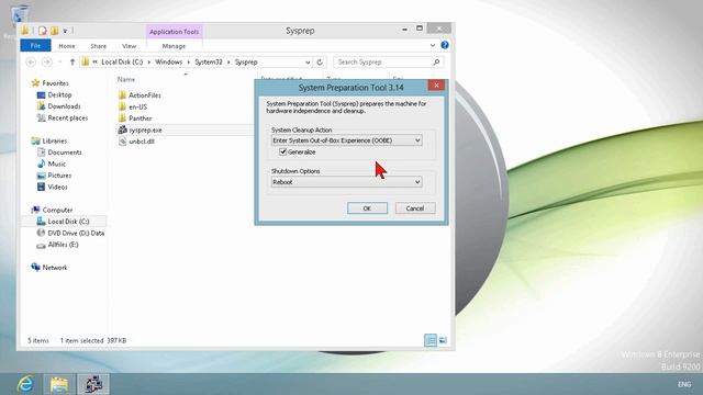 Configuring Windows 8 Tutorial: Using Sysprep | K Alliance смотреть онлайн