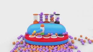 Учим цвета с футбольными мячами - Коллекция видеороликов о цветах