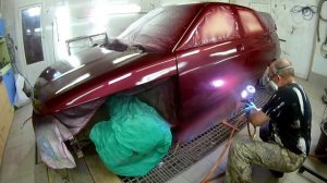 Секрет покраски автомобиля в глянец: Полировка? | Итог покраски ВАЗ 2112.