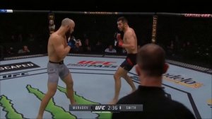 Махмуд Мурадов вс Тревор Смит НАКАУТ УФС    Mahkmud Muradov vs trevor Smit nakaut ufc
