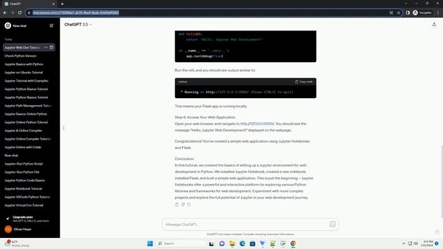 jupyter python web