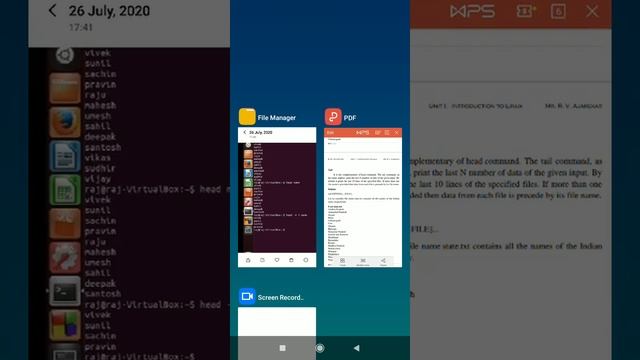Linux- head, tail Command