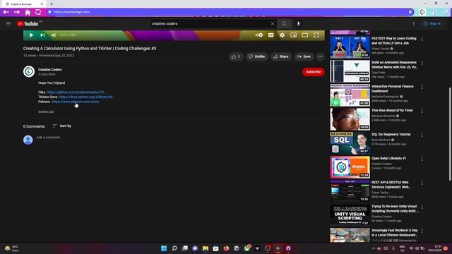 Creating A Web Browser Using C# and Winforms | Coding Challenges #4