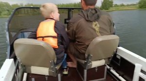 Лодка крым. пробный выезд.