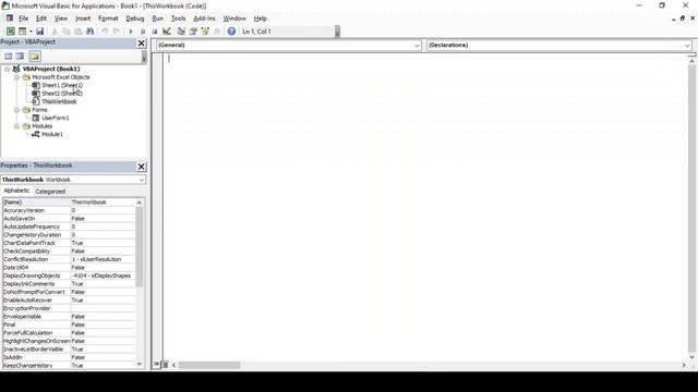 Introduction To User Interface Of VBA (Visual Basic For Applications) Editor | Learn In 5 Minutes