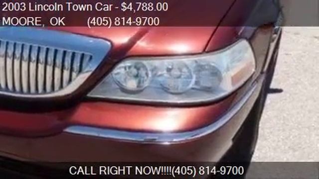 2003 Lincoln Town Car Signature 4dr Sedan for sale in MOORE, смотреть онлайн