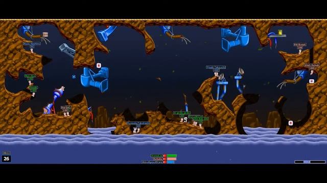 Worms 2 Armageddon Online (Türkler Her Yerde) смотреть онлайн