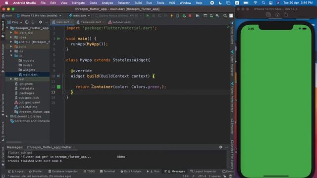 1. Flutter for Beginners - Project Structure - Pashto