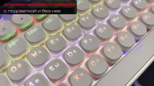 МЕХАНИЧЕСКАЯ ИГРОВАЯ НИЗКОПРОФИЛЬНАЯ КЛАВИАТУРА  TKL (80%)С RGB-ПОДСВЕТКОЙ PANTEON T20 PRO