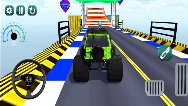 Truck Monster Sport Racing Lintas Menantang - Mobil Balap Simulator Android Gameplay