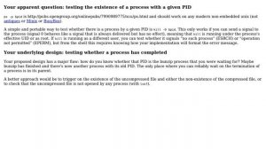 Unix & Linux: How can I test if a program is running from within a script? (3 Solutions!!)