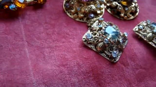 Несколько непоказанных чешских брошей из моих закромов . смотреть онлайн