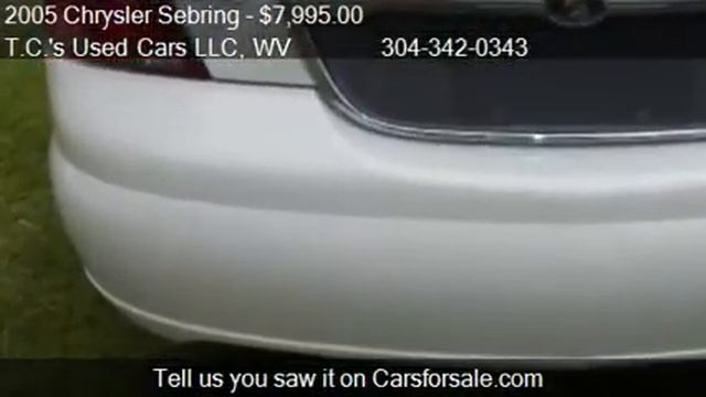2005 Chrysler Sebring Touring Convertible - for sale in Char смотреть онлайн