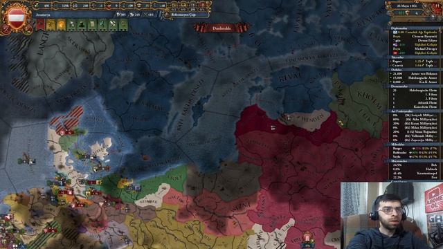 Europa Universalis IV Avusturya Bölüm 16 Din Savaşalrı смотреть онлайн