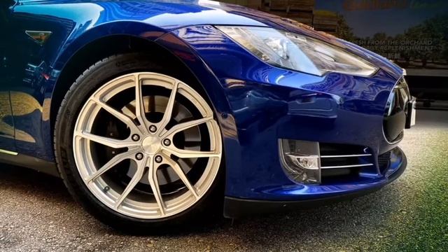 #Tesla #Model-S x Mjr Wheels