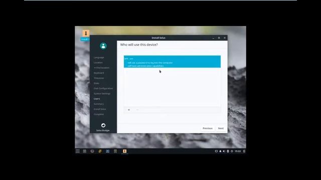 How To install Solus OS 3 Budgie