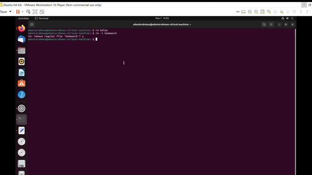 Basic commands in Linux Ubuntu