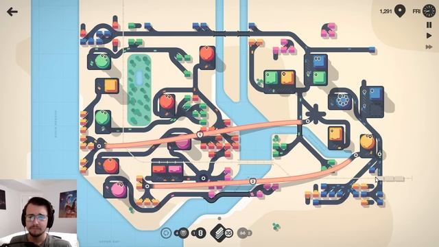 They Added TRAINS to Mini Motorways! смотреть онлайн