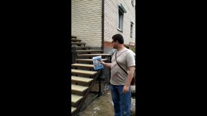 Уличная лестница в частный дом