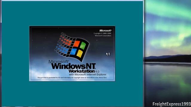 Windows NT 4 0 Workstation Boot-Up and Shutdown Sequence смотреть онлайн