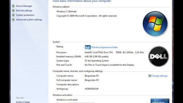 Windows 7 Ultimate RTM (Release to Manufacturing) (6.1 Build 7600.16385) 32비트 смотреть онлайн