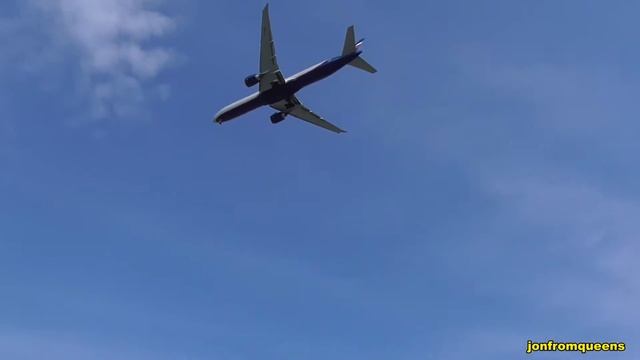 Aeroflot Boeing 777 flying to JFK New York