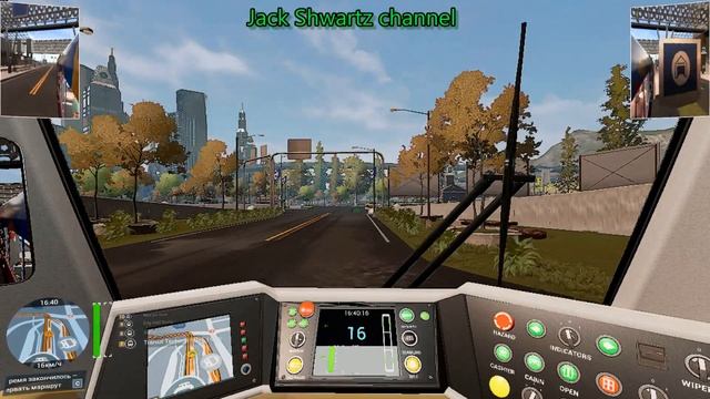 Bus Simulator 21/ Работаю вагоновожатым на маршруте № 2 смотреть онлайн
