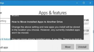 How to Install (or Move) Apps to Another Drive on Windows 10