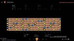 Mellow Psychedelic Blues Jam Track _ Guitar Backing Track (E Dorian _ 58 BPM)