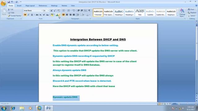 16- Integration bet DHCP & DNS смотреть онлайн