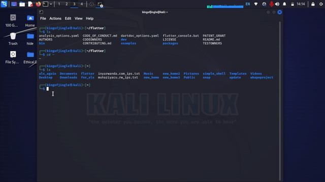 Unlocking Kali Linux: Essential Commands for Ethical Hacking [Part 01- Learn ls, cd, mkdir, and Mor