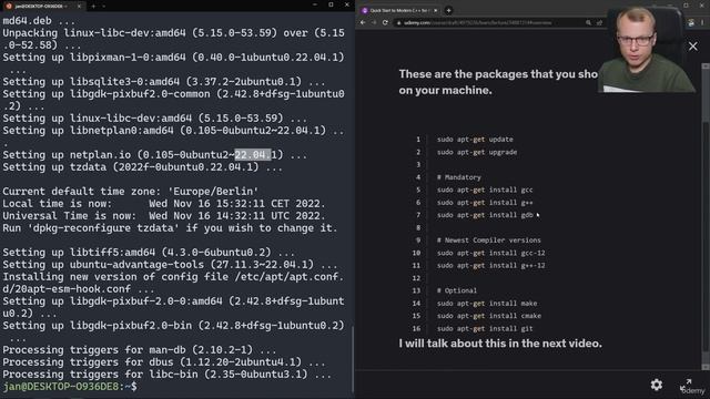 Unlock the Power of Modern C++ for Programmers| #3 | P1| Linux Compiler Installation 2