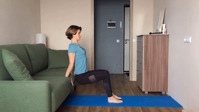 Домашняя тренировка "Сильное тело". Что можно сделать вечером дома после работы?