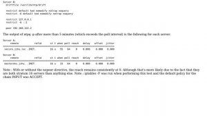 Unix & Linux: Properly configuring symmetric active NTP?