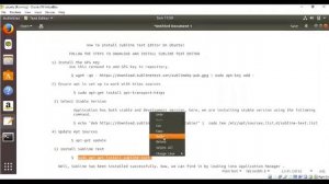 How to install sublime text editor on ubuntu.