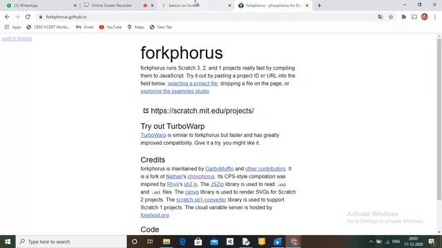 SHARE YOUR SCRATCH PROJECT THROUGH WHATSAPP смотреть онлайн